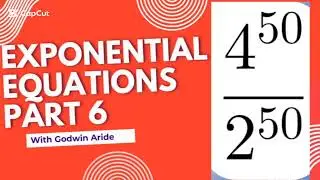 How to Solve Exponential Equations (part 6) - Step by step Guide 