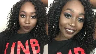 Smokey Glitter Cut Crease | Adwoa A ❤️