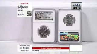 2019 San Antonio Missions Quarter - West Point - NGC 66