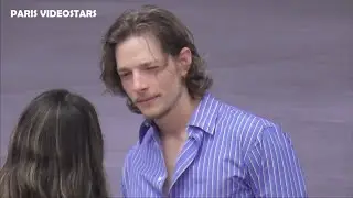 Mike FAIST arrival at show Dior menswear @ Paris Fashion Week 27 june 2025
