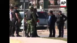Three people with ties to the American consulate were killed in a drug-plagued Mexican city, includi