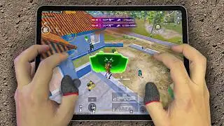 iPad Pro M2 (120fps) PUBG HANDCAM 🔥 Smooth+120FPS ❤️ Pubg Test/ Gameplay/ Sensitivity + Control 🔥