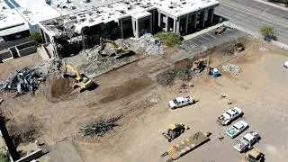 Hyperlapse of demolition by my office
