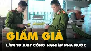 Xưởng sản xuất 60.000 lít giấm giả làm từ axit công nghiệp pha nước lã gắn mác 'lên men tự nhiên'