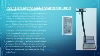 #inteacsys | ESD based access management solution in Lucknow |Flap Barrier supplier|08601207999
