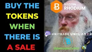 🦄  Buy The (DIP) Bitcoin Rhodium, Unitrade, Unilayer, Bidao 🦄