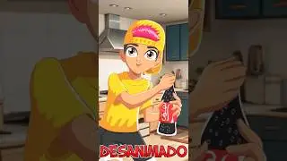 Leozinn 077  Desenho - Coca Cola espumante #shorts #humor #anime @leozinn077