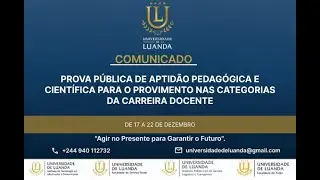 Prova Pública de Tiago Manuel