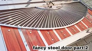 Fancy steel gate / new design fancy steel door ? Front door design