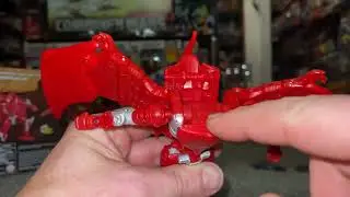 Transformers war for cybertron golden disk deluxe terrorsaur complete transformation process video
