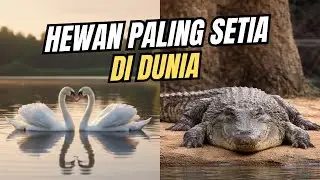 BUAYA TERMASUK? 9 HEWAN PALING SETIA DI DUNIA 
