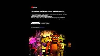 The youtube adblock situation: #shorts