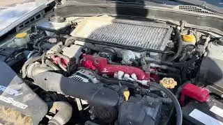 Subaru Impreza WRX STI Wide Body Hatchback 2008 года выпуска, 6-ступенчатая механическая коробка ...
