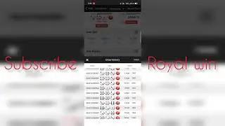 Live Prediction of Royal win (Money Tree) game| How to win Everytime on royal win | 100% real Tips