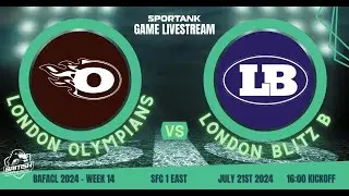 UK American Football - London Olympians v London Blitz B