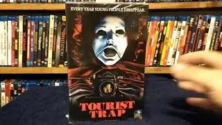 Tourist Trap VHS Vintage Box Set Unboxing from Full Moon Features