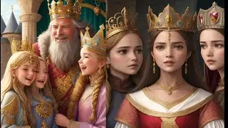 The story of three daughters of a king| three girls of story King 👑