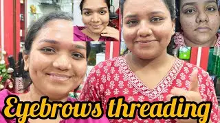 Dazzler Hair & Beauty Hub is live : Eyebrows threading karana sikhe easy tutorial for beginners 
