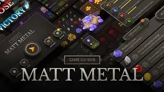 Unity Asset Store [ GUI - Matt Metal ] LAYERLAB - 레이어랩