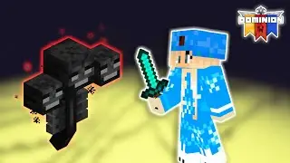 I killed 64 WITHERS in Minecraft Dominion SMP!