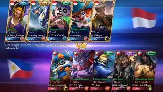 Philipinnas vs Indonesia! Skins Giveaway | Mobile Legends National Arena!