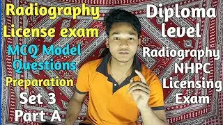 NHPC Licensing Exam 2080 for Radiography diploma level MCQ Model Questions preparation video 2024