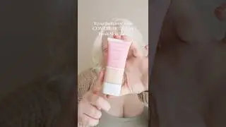 Trying the lightest shade of the COVERGIRL Clean Fresh Skin Tint
