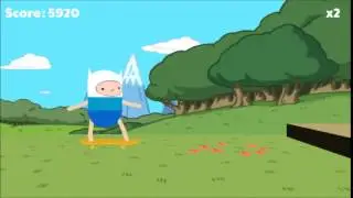 Adventure Time Skateboarding Game (Fan Made) - Finn The Human's Totally Math Skater - Longplay