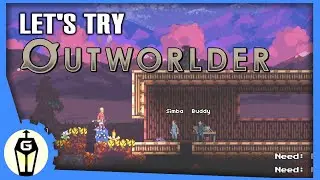 The Offspring of RimWorld and Terraria? | Let's Try Outworlder Alpha Gameplay