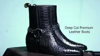 New Studded Cuban Heel Leather Boots & Belts | Brune & Bareskin | Voganow.com