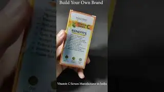 Vitamin C Serum Manufacturer in India  Cosmetic Manufacturer Skin Care Manufacturer #shorts