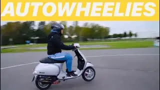 VOOR HET EERST RIJDEN MET MHR VESPA S70