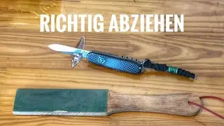 Umgang mit dem Abziehleder