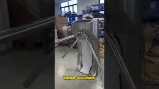 Bewell Tripod Turnstile Turnstile 304 Stainless Steel Half-height Vertical Gate#TripodTurnstile