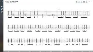 Avril Lavigne - My Happy Ending (RYTHM GUITAR TAB PLAY ALONG)