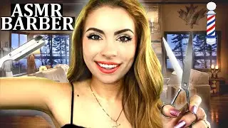 ASMR BARBER House Call 💈 Mens Haircut, Trim & Style