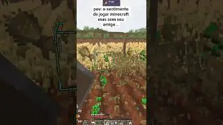 jogando minecraft sozinho... #minecraft #memes #memesdaily #ghibli #sky