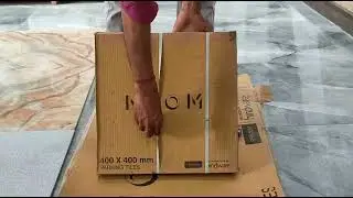 UNBOXING of Neom Hindware Heavy duty parking Vitrified Tiles size 16&times;16 Premium quality