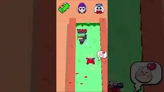 Survive The Gas 💀#brawlstars #shorts #survive #the #gas