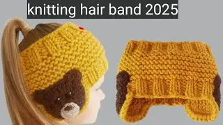 Knit headband for women/wool ear warmer/ hand knit/custom headband/Dipaknitting Cap,bunai headband