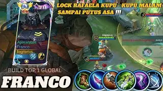 HOOK FRANCO BEST BUILD SOLO RANK 2025 AND EMBLEM TOP 1 GLOBAL TERSAKIT 2025 || MOBILE LEGENDS ~ MLBB