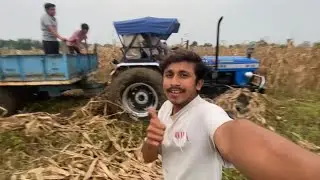 Yeh Kya hua Khat Main Jaate Samay Tektar pura Kha Gaya Ab kaise Niklega? 😱🤫