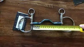 How to measure horse bits using a Bomber bit - Buttery Horse Co.