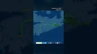 Watch this pilot draw the Blue Jays logo with flight path