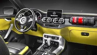 Mercedes Pickup INTERIOR 2017 In Detail Mercedes X Class Pickup Truck  INTERIOR CARJAM TV HD
