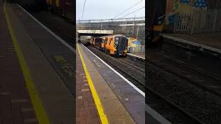 2 depot whistles from the legend driver on West Midlands Railway Class 730 3 car 💯💯💯