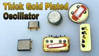 Rare Golden Oscillators From TV Circuits | Gold from Old Televisions Circuit | Gold from Old CRT TV