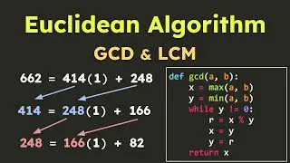 Python Code to Find GCD & LCM of Two Numbers!