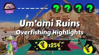 [Overfishing] Um'ami Ruins 25' - all nightless | Splatoon 3 SRNW