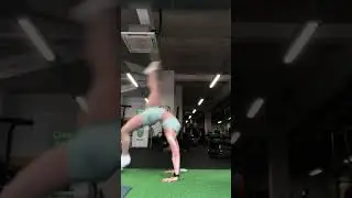 pov front walkover practise with inner dialogue #gym #motivation #progress #frontwalkover